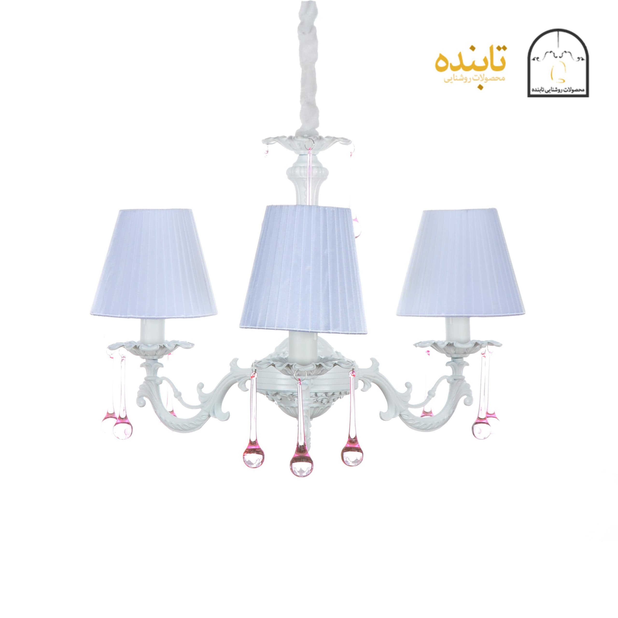 لوستر فلزی پیچک – ۳ شاخه RWP