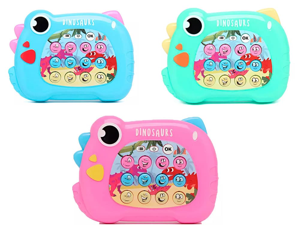 کنسول بازی هوش پاپ ایت گیم موزیکال طرح دایناسور