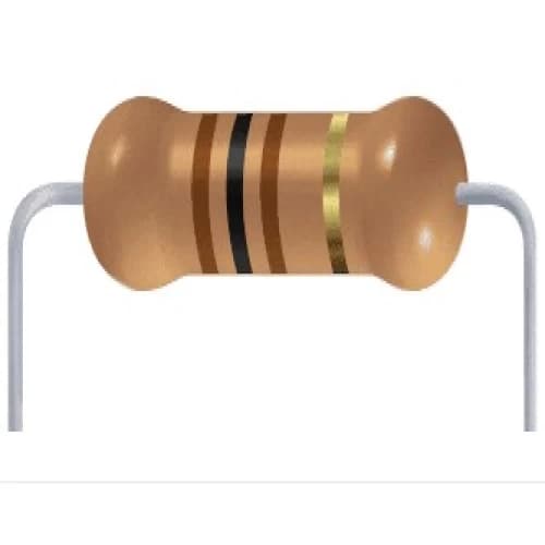 مقاومت دیپ 100 اهم تلرانس 5%