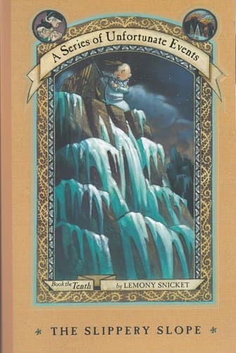 کتاب 10 The Slippery Slope بچه های بدشانس 10- آبشار یخ زده نشر معیار علم