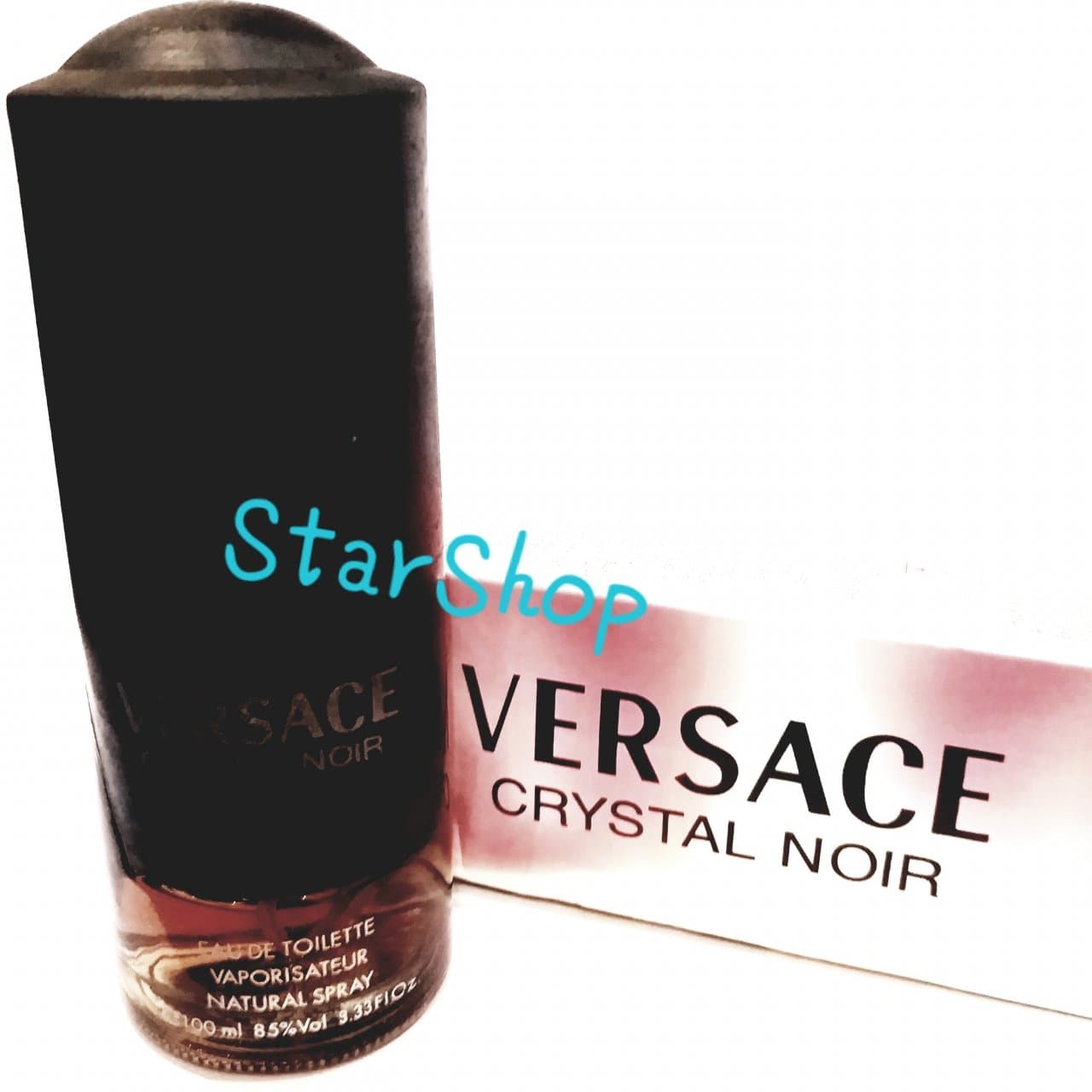 ادکلن ورساچه کریستال نویر حجم ۱۰۰ میل VERSACE CRYSTAL NOIR