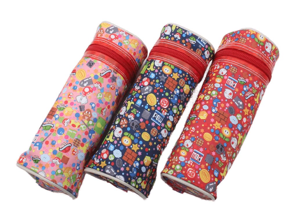 جامدادی تک زیپ استوانه ای