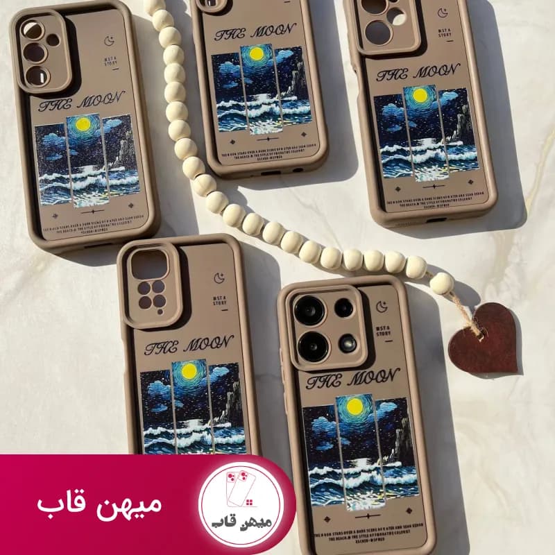 قاب سولید طرح شب پرستاره اثر ونگوگ - کد (۷۱۲۹۵)