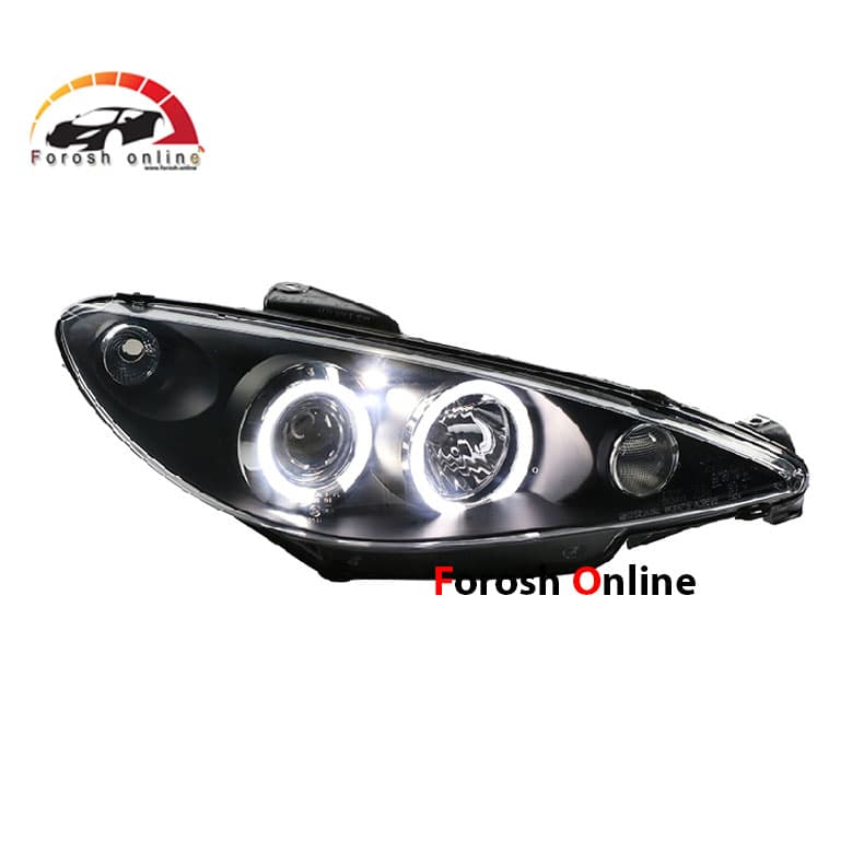 چراغ جلو 206 led تایوان(سونار)