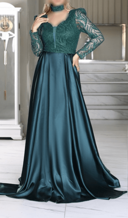 لباس مجلسی و شب ماکسی مدل سوین 1
