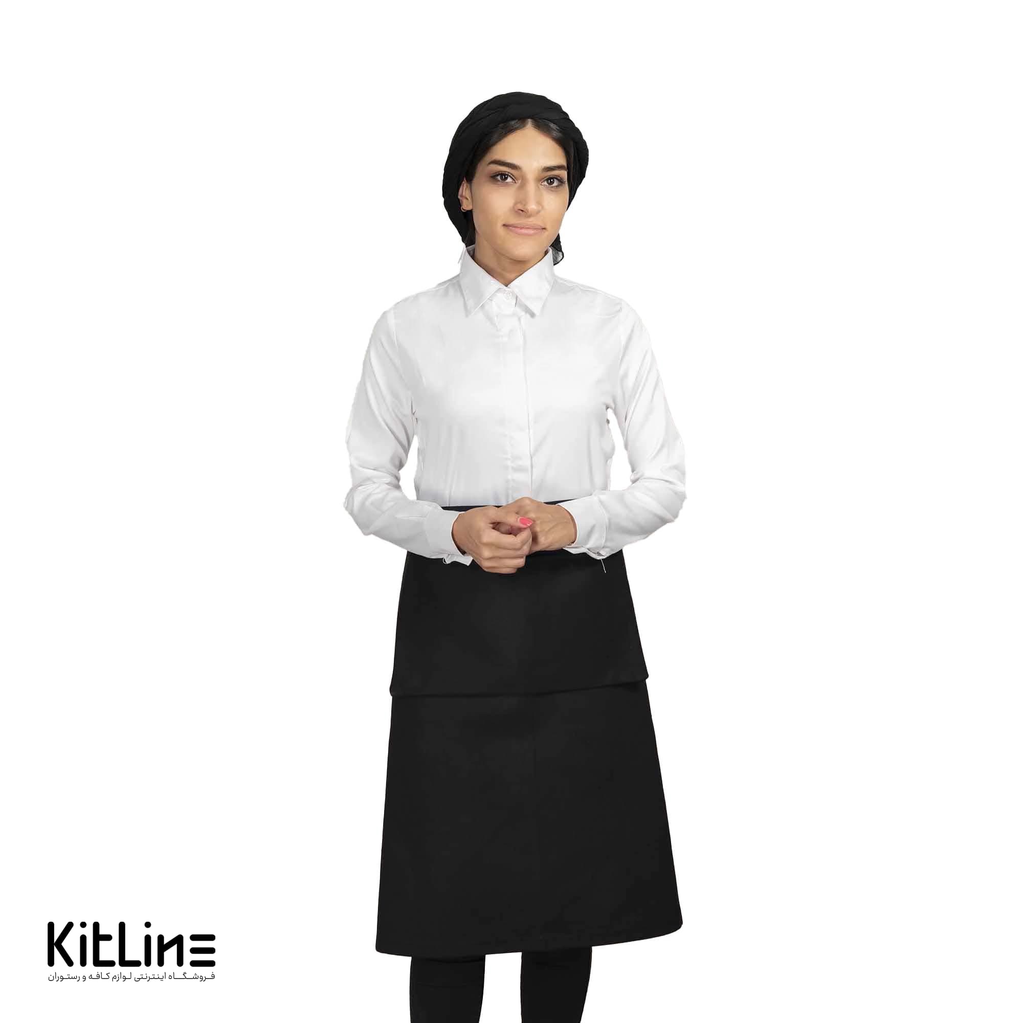 شومیز نخی سفید S.R