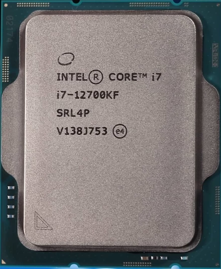 پردازنده اینتل Intel Core i7-12700KF (2.7GHz to 5.0 GHz) Tray
