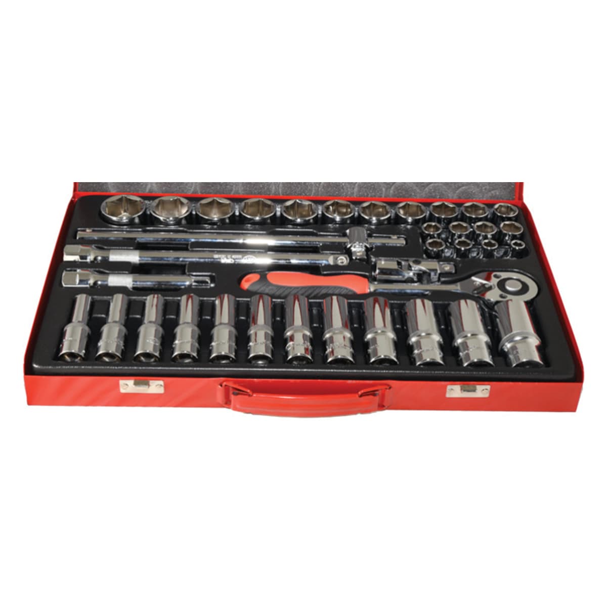 جعبه بکس کوتاه و بلند 6 پر 36 پارچه 1/2 درایو AKT کد 824036