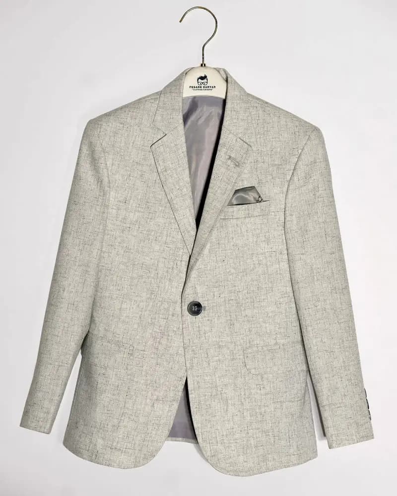 کت تک پسرانه اسپرت طوسی