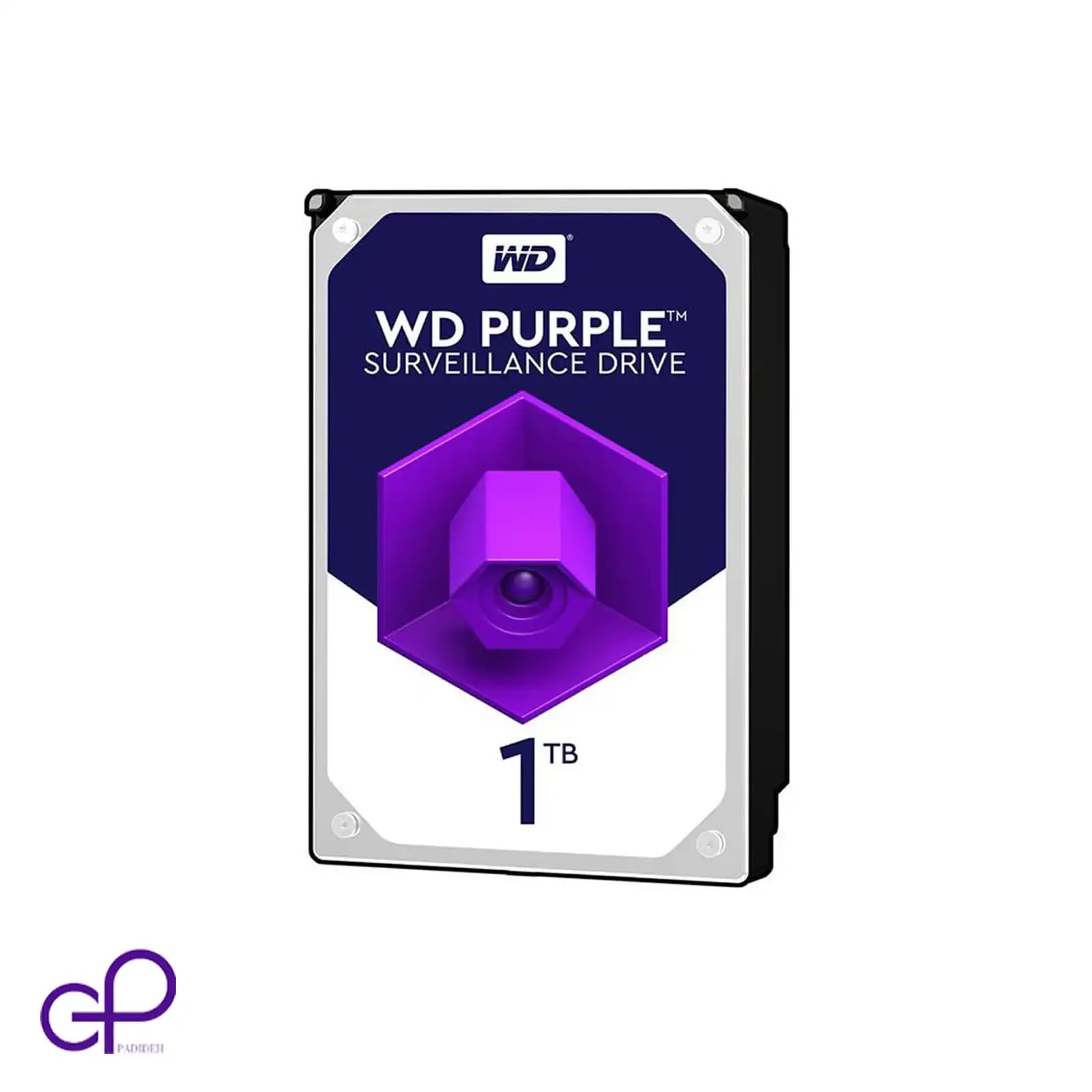 هارد اینترنال وسترن دیجیتال Purple ظرفیت 1 ترابایت