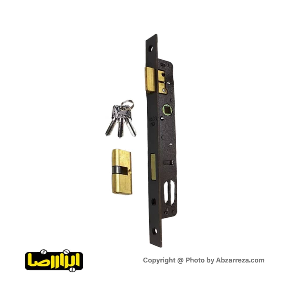 قفل سوئیچی 2.5 سانتی با سیلندر CVL