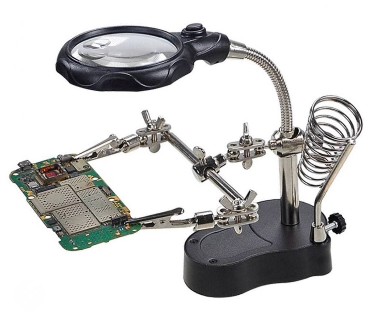 ذره بین گیره دار مدل رو میزی TE_801