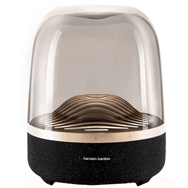 اسپیکر بیسیم و بلوتوث هارمن کاردن مدل Aura Studio 3 Black and Gold