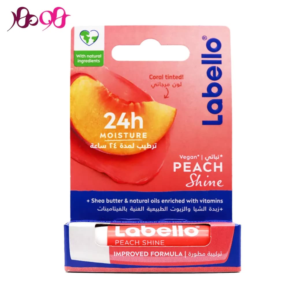 بالم لب لابلو Labello مدل Peach Shine