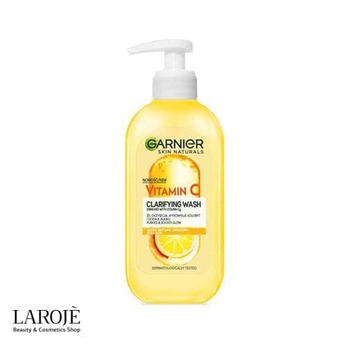 ژل شستشوی ویتامین سی گارنیر Vitamin C روشن کننده حجم 250 میلی لیتر