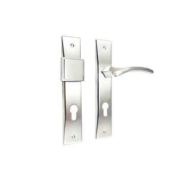 دستگیره پلاک آپارتمانی چپ رنگ کروم نیکو مدل 4500