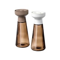 ادویه ساب شیشه ای ۲ عددی ایکیا HALVTOM قهوه ای 19 سانتی