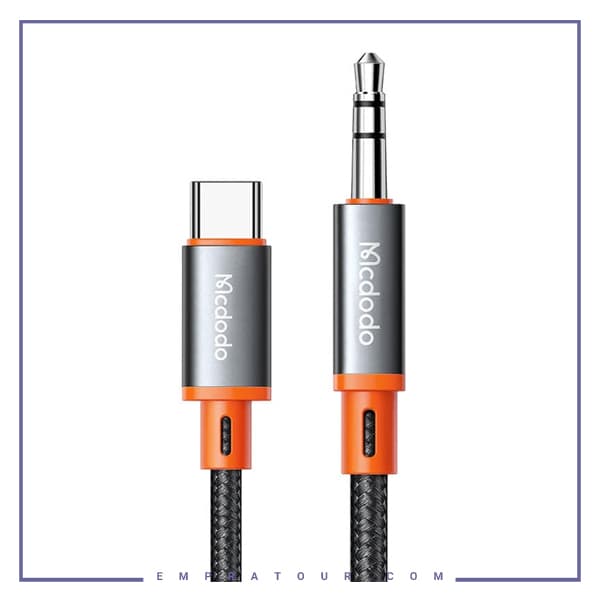 کابل تبدیل تایپسی به جک 3.5 مک دودو Mcdodo CA-0820 Castle Series Type-C to DC3.5 Male Cable