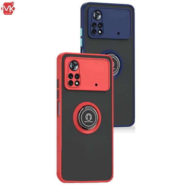 قاب محافظ شیائومی Rubber Matte Ring Case | Poco X4 Pro 5G