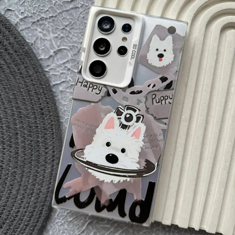 قاب گوشی سامسونگ سو کول Puppy Sagas - کد (۶۴۲۳۷)