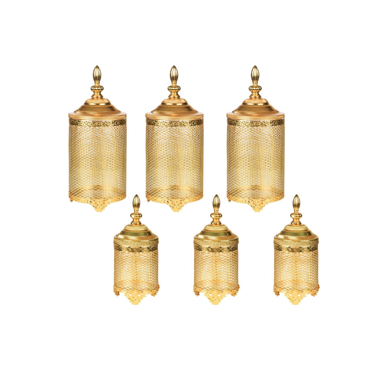 بانکه چشمه نور مدل B7006-G مجموعه شش عددی