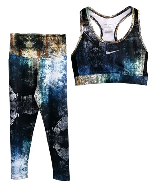 ست نیم تنه و لگ ورزشی زنانه ترک نایک کد 1009