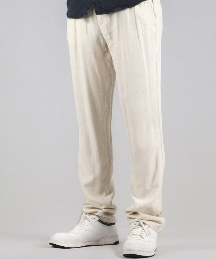 شلوار لینن مردانه پیله دار 0071