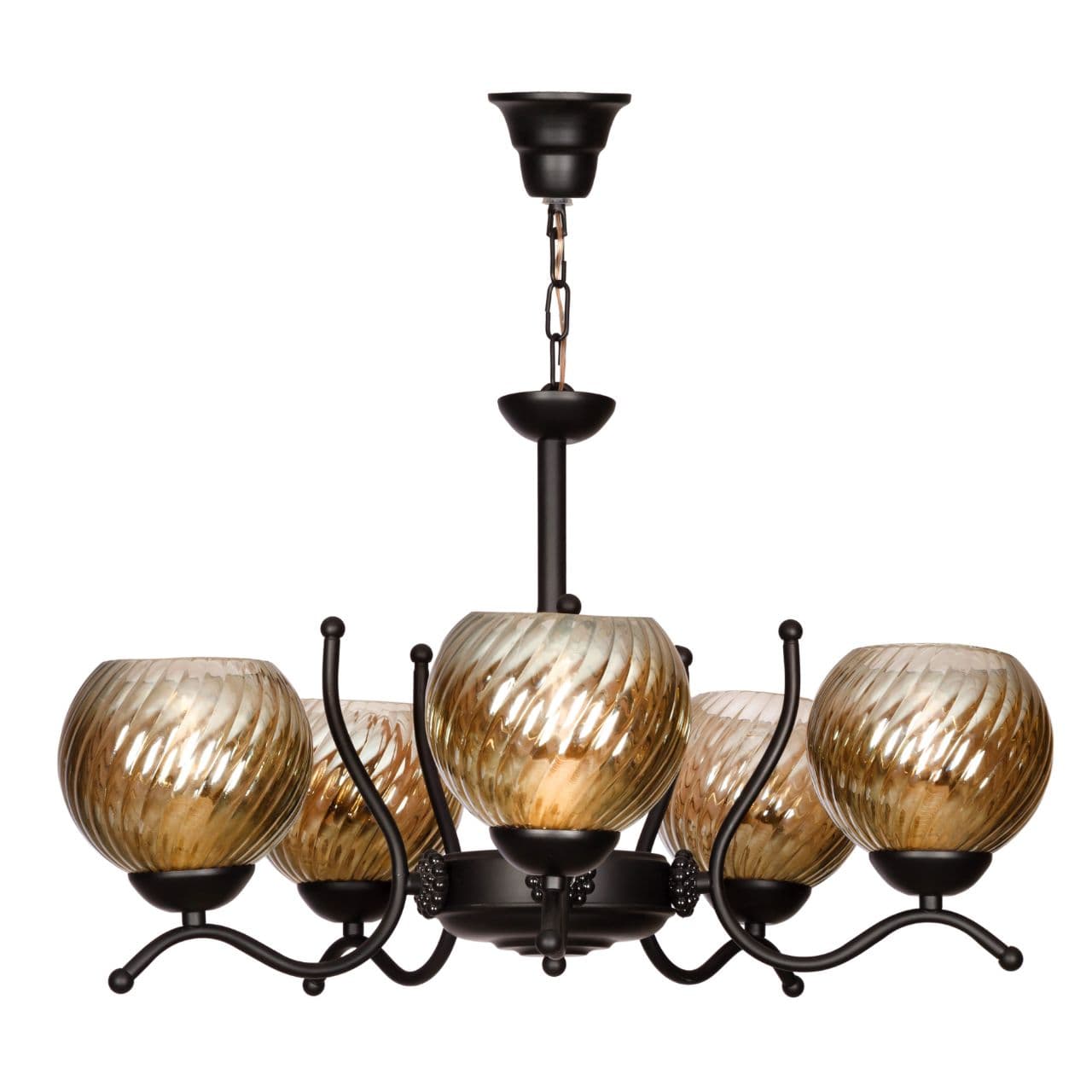 لوستر 5 شعله چشمه نور کد 883/5BK