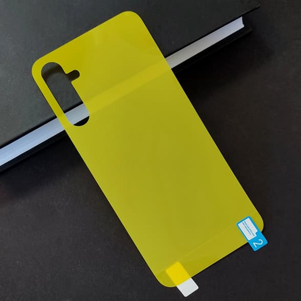 برچسب پشت تمام چسب زرد Samsung A14