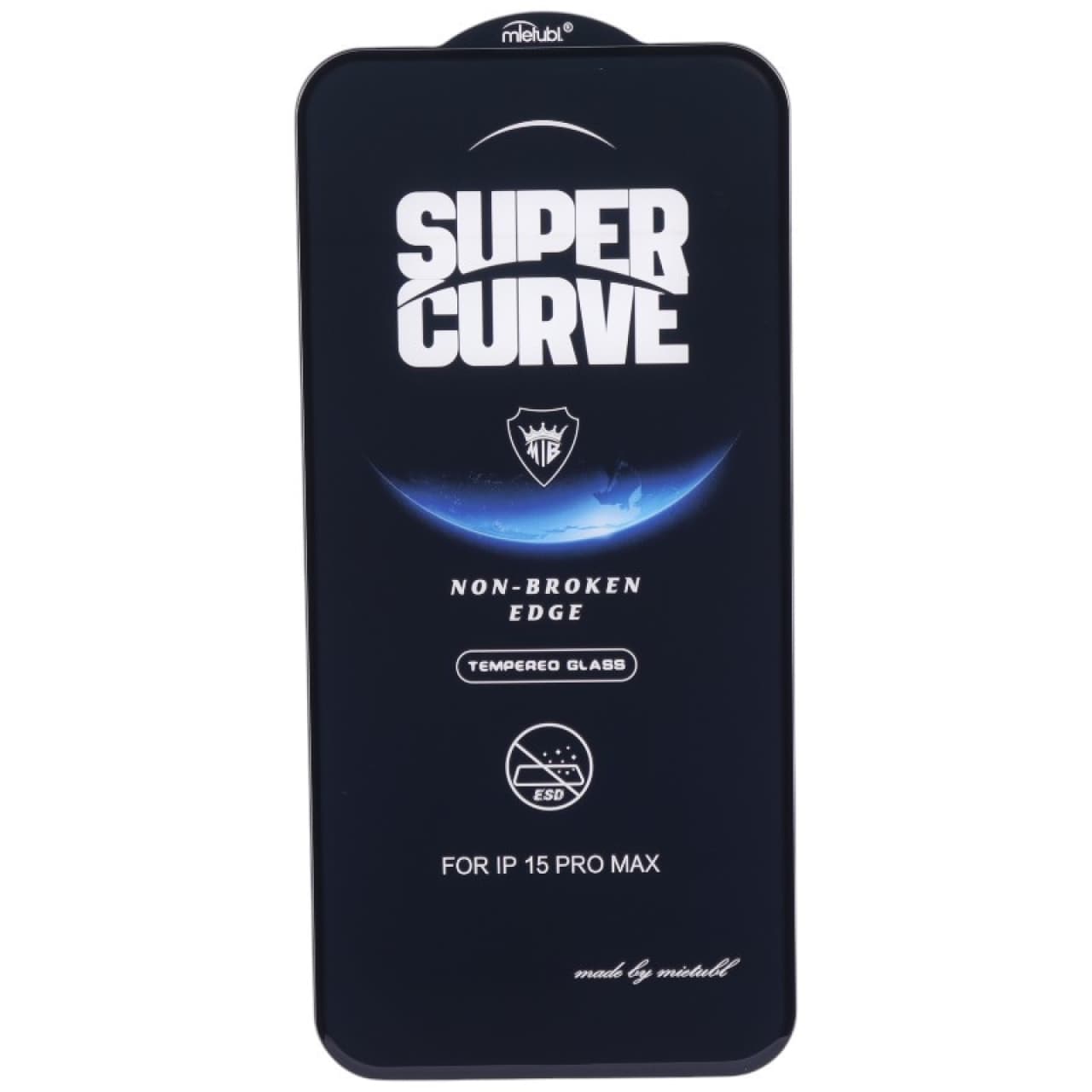محافظ صفحه نمایش آنتی استاتیک Super Curve مناسب برای گوشی آیفون iPhone 15 Pro Max