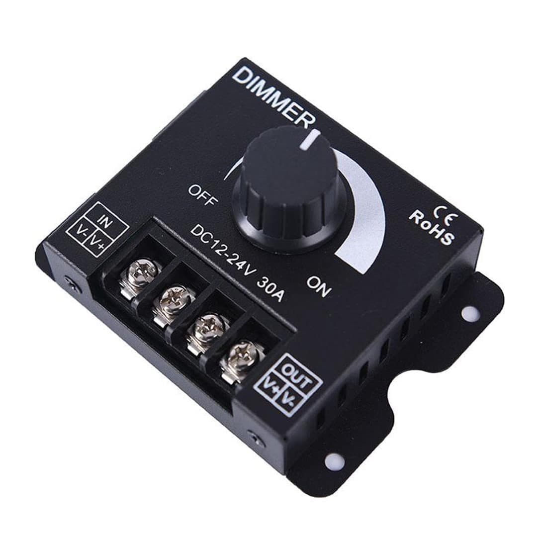 دیمر 30 آمپر 12-24 ولت DC