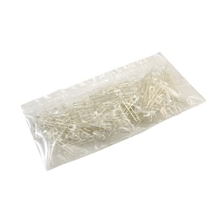 LED اوال 5mm سبز شفاف بسته100 تایی