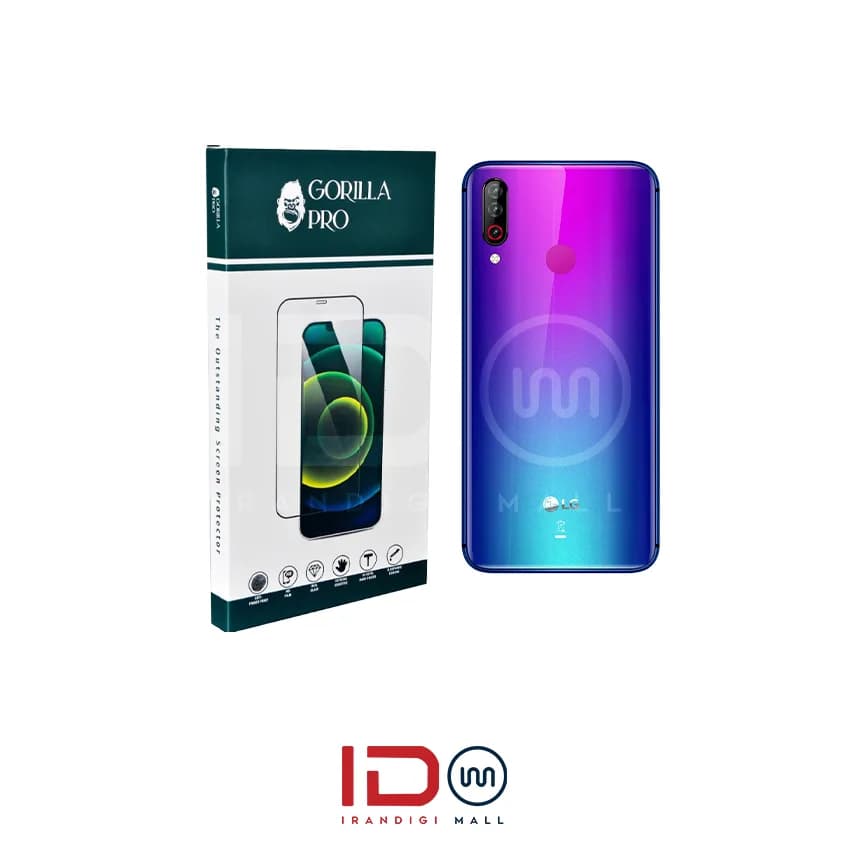 گلس و محافظ هیدروژلی (مات) بدنه گوشی ال جی مدل LG W30