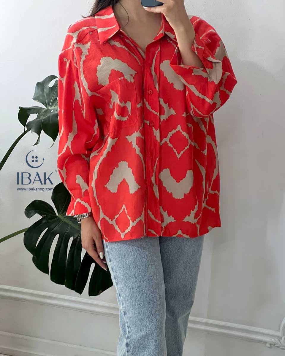 شومیز آبرنگی BSOU