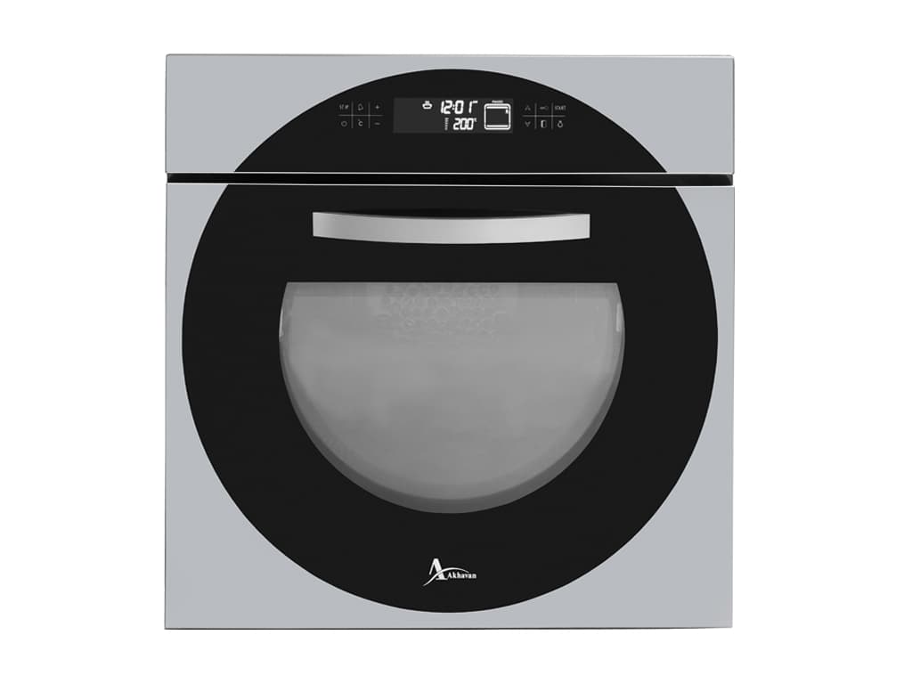 فر توکار اخوان F39 برقی شیشه و پنل مشکی