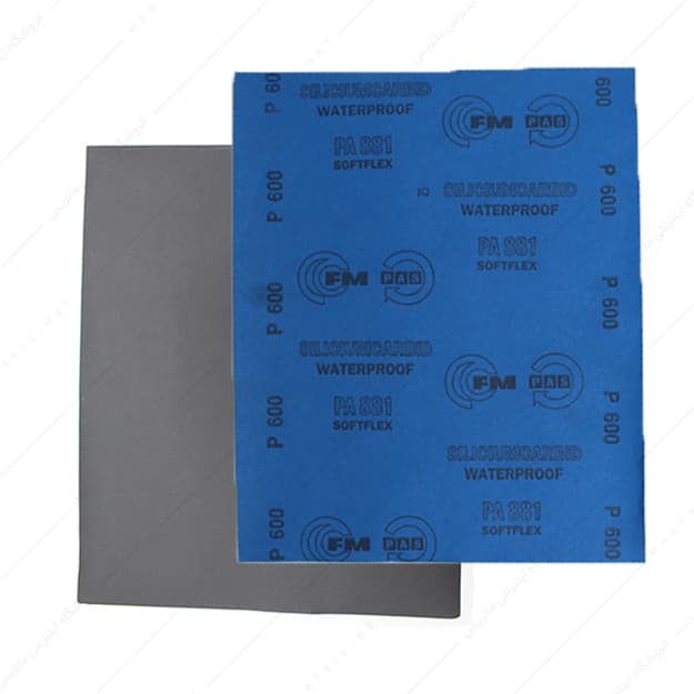 سنباده پوست آب زبری P600 برند PAS