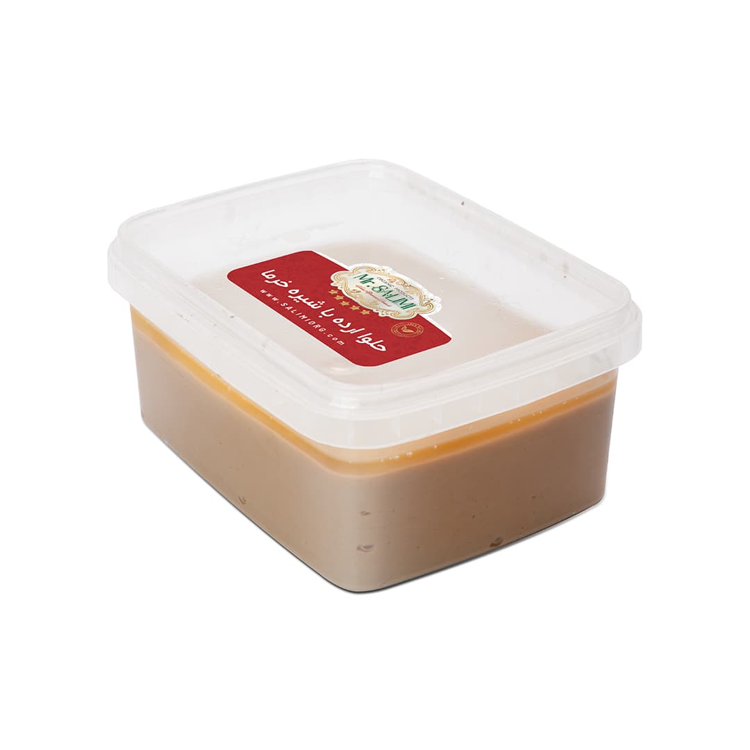 حلوا ارده با شیره خرما