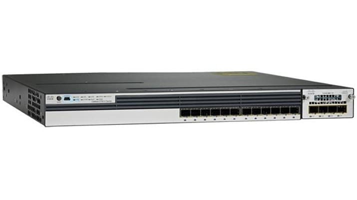 سوئیچ 12 پورت سیسکو مدل WS-C3750X-12S-S