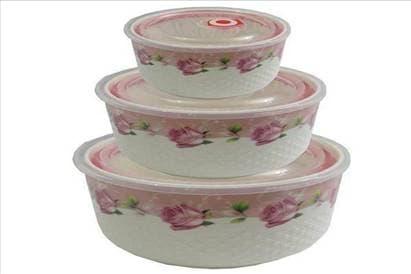 ظرف سرامیکی 3 تیکه بزرگ