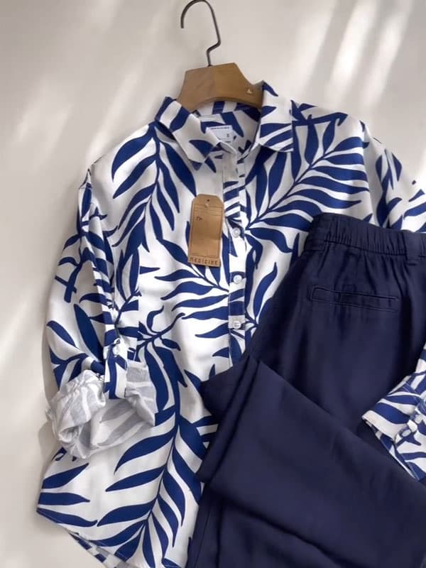 شومیز و شلوار زنانه مدل هاوایی