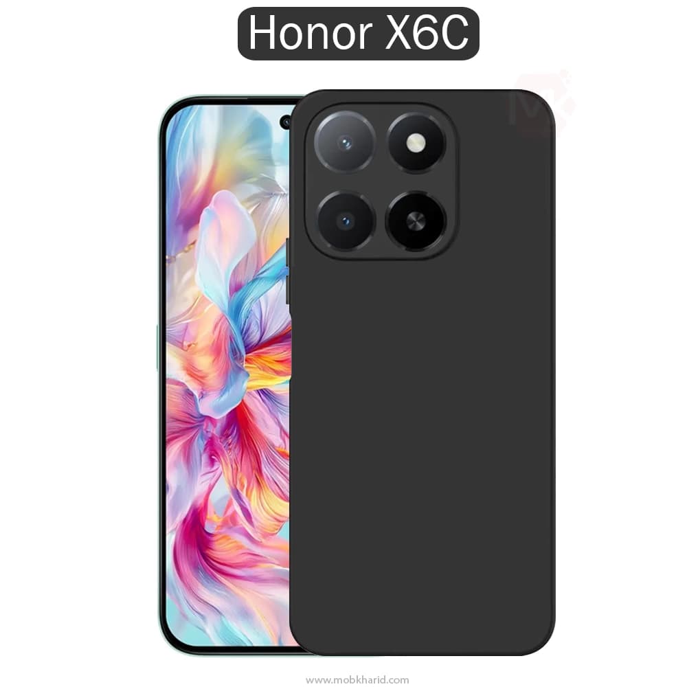 قاب محافظ سیلیکون Liquid Silicone Best Quality Case | Honor X6C