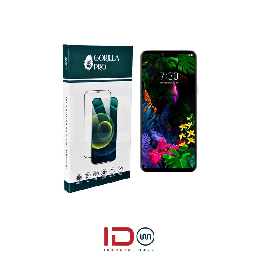 گلس و محافظ هیدروژلی (شفاف) نمایشگر گوشی ال جی مدل LG G8 ThinQ
