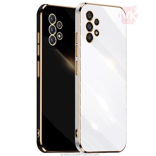 قاب محافظ سامسونگ Luxury Plating Gold Frame Cover | Galaxy A13 4G