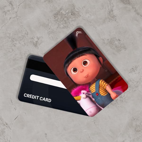 استیکر کارت بانکی مدل دخترانه کد CAB294-K