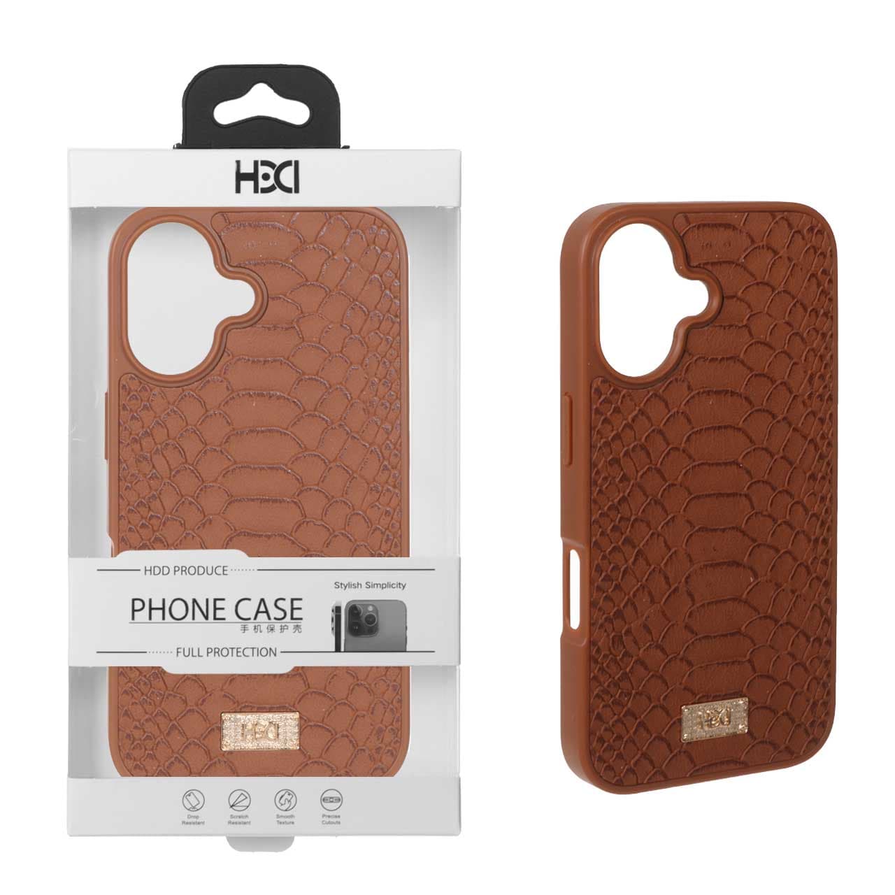 قاب اورجینال HDD چرمی پوست ماری Apple iPhone 16