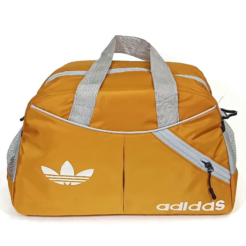 ساک ورزشی طرح آدیداس زرد