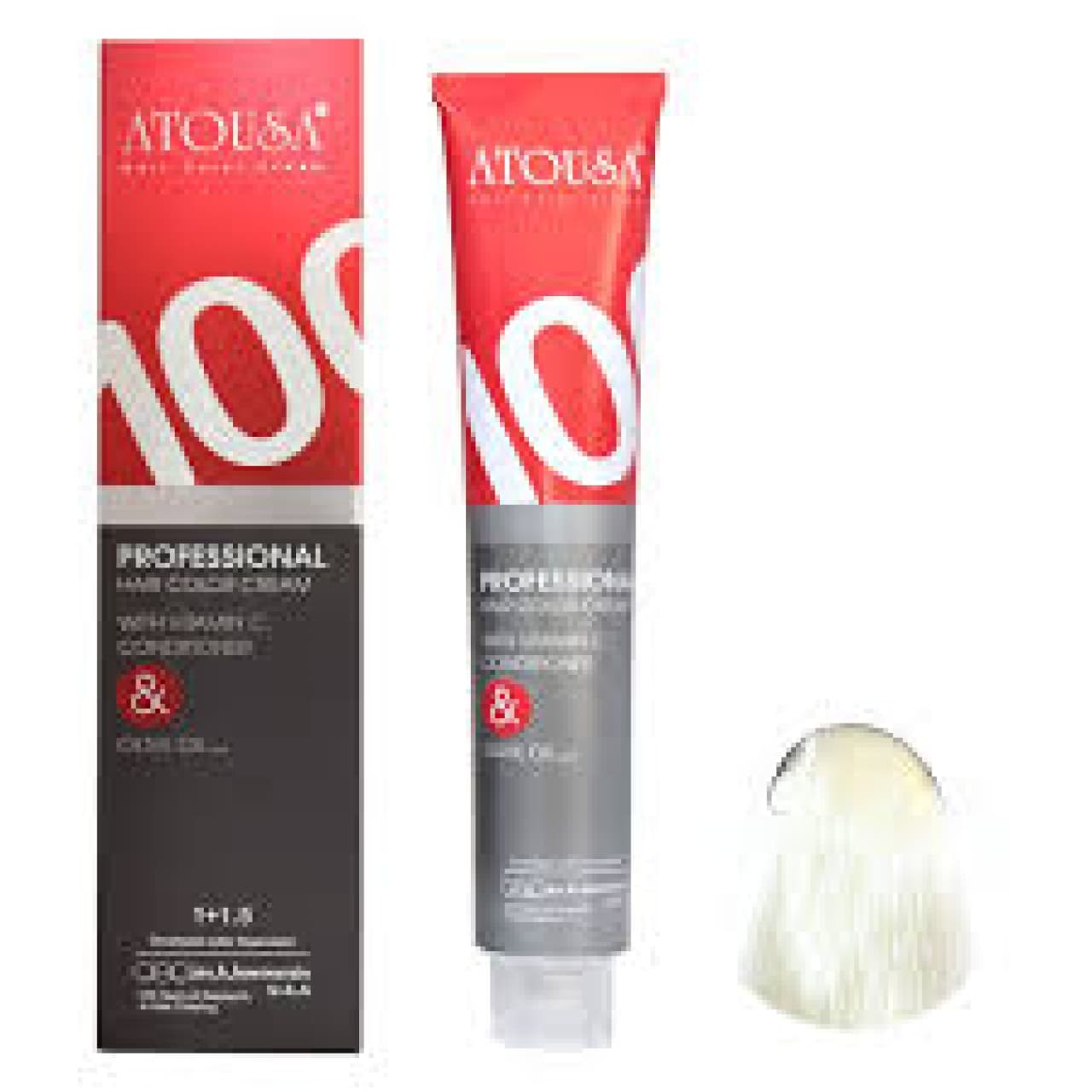 رنگ مو آتوسا شماره E20 حجم 100 میلی لیتر رنگ روشن کننده طبیعی