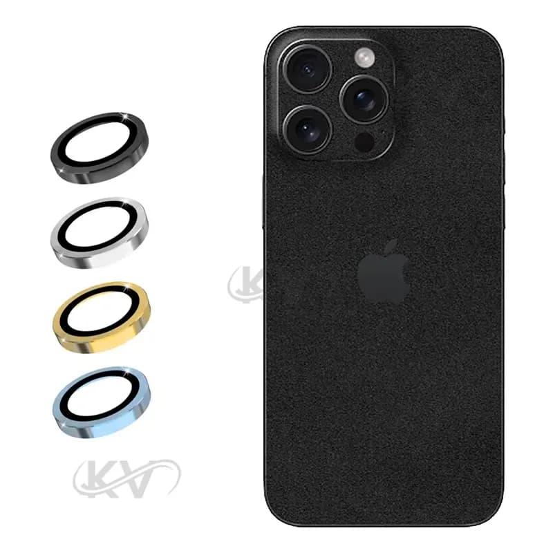 محافظ لنز رینگی 3D Color آیفون 15 پرو مکس