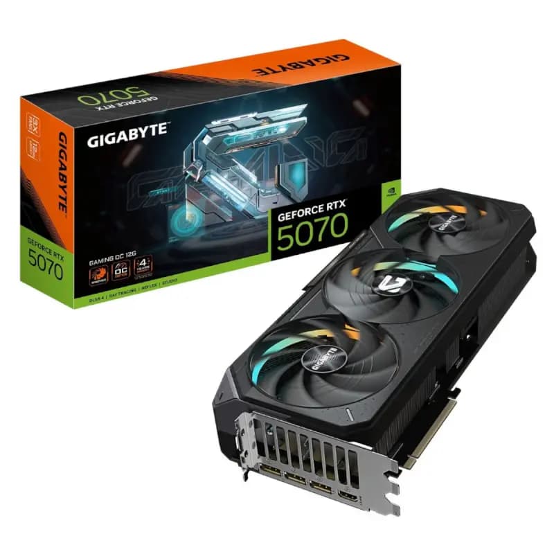 کارت گرافیک گیگابایت مدل RTX 5070 GAMING OC 12GB