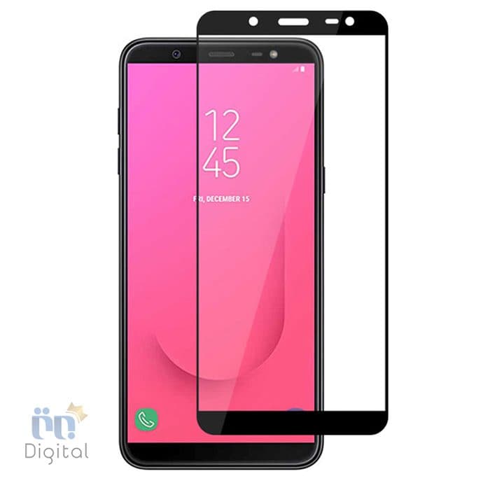 محافظ صفحه نمایش مدل Full Cover Tempered Glass مناسب برای گوشی سامسونگ مدل Galaxy J4